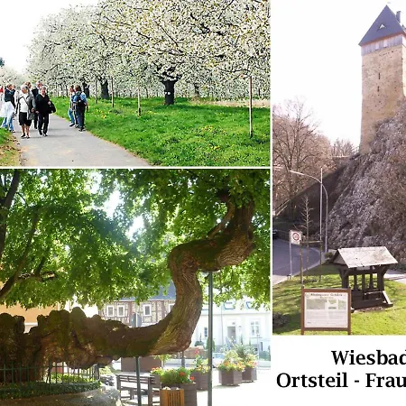 Ferienwohnung Burgblick Wiesbaden Eksteriør billede